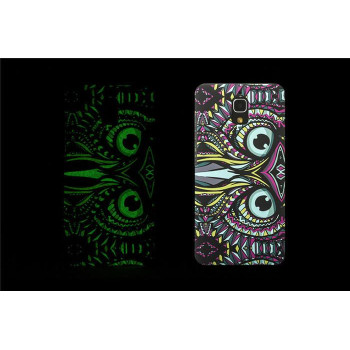 Калъф LUXO Гумиран Животни /фосфоресциращ/ за Samsung N9005 Note 3