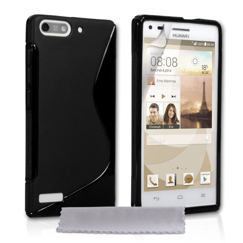 Калъф силикон \\" S дизайн \\" за Huawei Ascend P6 mini / G6