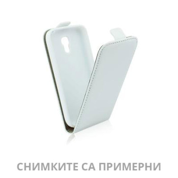 Калъф Flip LUX силикон / бял / за Nokia 930 Lumia