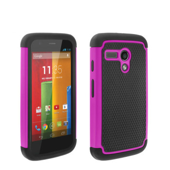 Калъф грайфер /цикламен/ за LG G2 D802