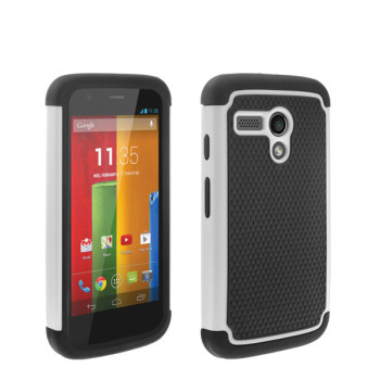 Калъф грайфер /бял/ за LG G3 Mini