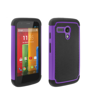 Калъф грайфер /лилав/ за LG G3 Mini
