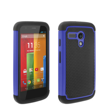 Калъф грайфер /син/ за LG G3 Mini