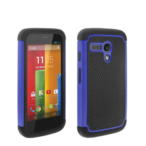 Калъф грайфер /син/ за LG G3 Mini