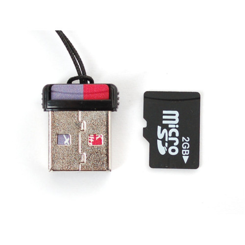 Micro SD CARD READER / черен /