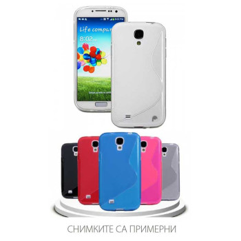 Калъф силикон S дизайн /бял/ за LG G4