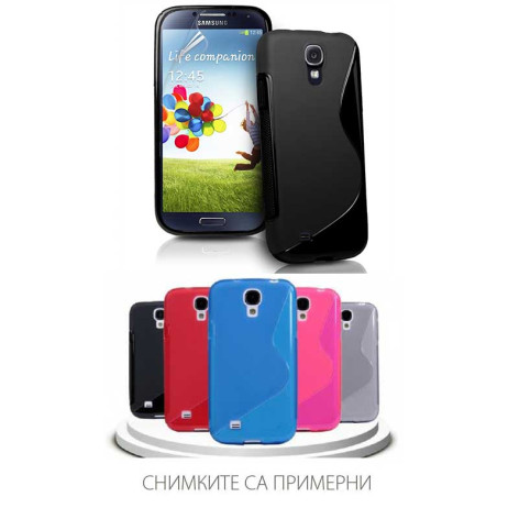Калъф силикон S дизайн /черен/ за ALCATEL OT7047 Pop C9