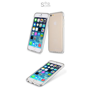 Bumper BASEUS Fusion iPhone 6 Plus / 6S Plus 5.5 / Сребърен /