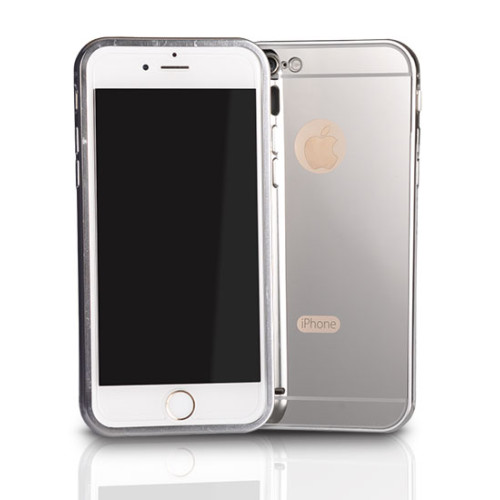 Алуминиев BUMPER с твърд гръб /2 части/ за Samsung G900 GALAXY S5 Сребъре Алуминиев BUMPER с твърд гръб /2 части/ за Samsung G900 GALAXY S5 Сребъре