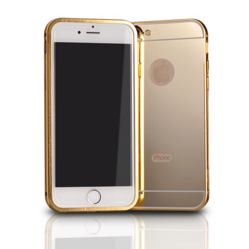 Алуминиев BUMPER с твърд гръб /2 части/ за Samsung G935 GALAXY S7 EDGE Злате