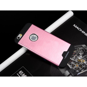 Калъф гръб алуминий /Розов/ Motomo за HTC Desire 526