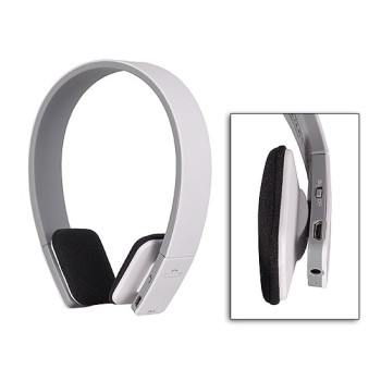 Bluetooth слушалки EXTRA BASS с микрофон (BQ618) бел Bluetooth слушалки EXTRA BASS с микрофон (BQ618) бел