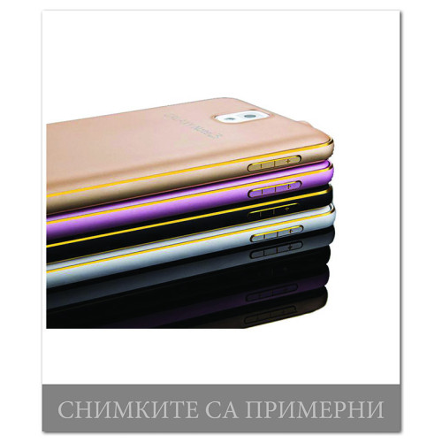 Калъф Fashion Case /Черен/ 2 части за Samsung J100