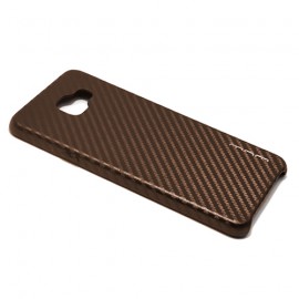 Калъф WUW Карбон K18 / Кафяв/ за Samsung G930 S7