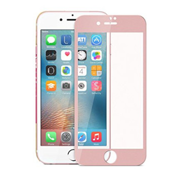 3D Стъклен screen protector за iPhone 6 Plus / 6S Plus 5.5 /Розов/ 3D Стъклен screen protector за iPhone 6 Plus / 6S Plus 5.5 /Розов/