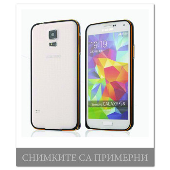 Метална рамка Fashion Case /Черен/ за Huawei P8 Lite