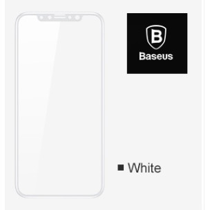 Baseus 0.2mm Стъклен protector /Бял/ за iPhone 8 4.7