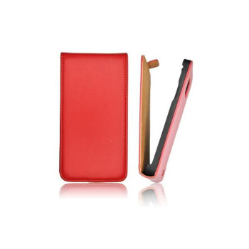 Калъф " Flip LUX " / Оранжев / за Samsung i9500/ i9505 Galaxy S4