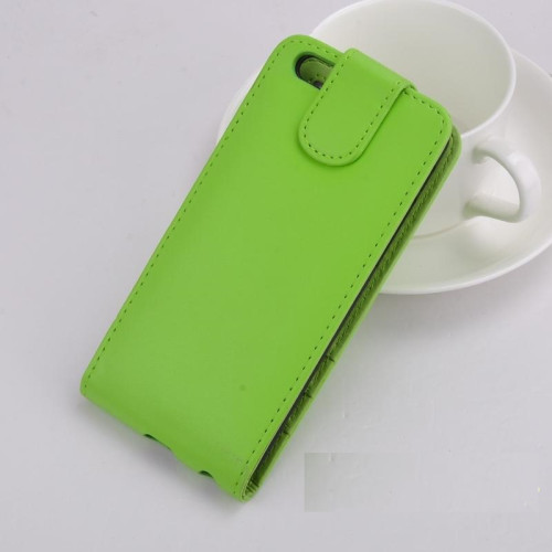 Kалъф кожен " Flip case " за Samsung i9500 Galaxy S 4 / Зелен /