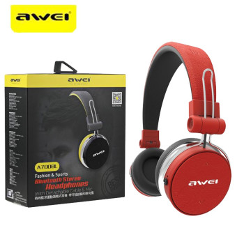 AWEI A700BL Bluetooth Handsfree Слушалки /Червен-Черен/ AWEI A700BL Bluetooth Handsfree Слушалки /Червен-Черен/