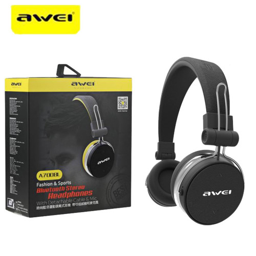 AWEI A700BL Bluetooth Handsfree Слушалки /Черен-Черен/