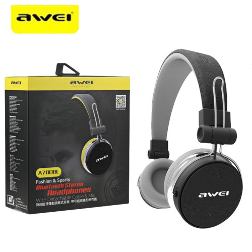 AWEI A700BL Bluetooth Handsfree Слушалки /Червен-Сив/