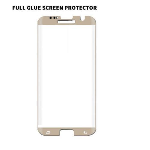 Full Glue Стъклен screen protector за Samsung Galaxy S7 Edge G935 /Златен/