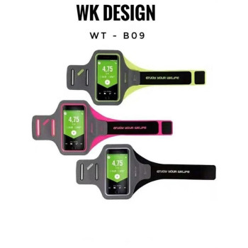 Спортен калъф за ръка Wk WT-B09 5.5' /Зелен/ Спортен калъф за ръка Wk WT-B09 5.5' /Зелен/