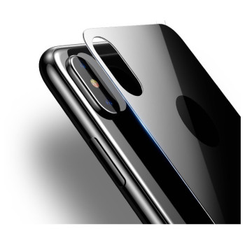 Baseus заден стъклен screen protector BM01 / Черен / за iPhone XR 6.1