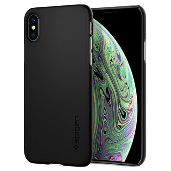 Калъф Spigen Thin Fit / Черен / за iPhone XR 6.1 Калъф Spigen Thin Fit / Черен / за iPhone XR 6.1