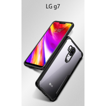 Калъф PVC силикон рамка /Прозрачен/ за LG G7