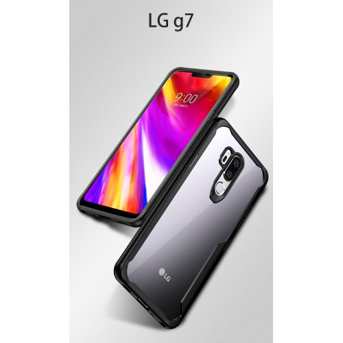 Калъф PVC силикон рамка /Прозрачен/ за LG G7
