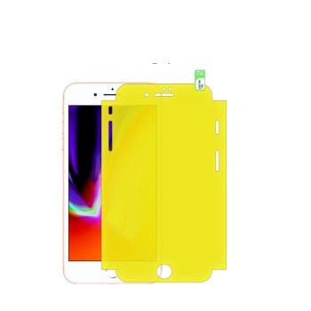 Силиконов скрийн протектор Yellow Front + Sides за Samsung Note 9 / N960