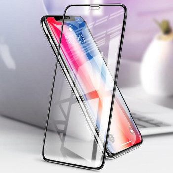 Full Glue Unipha Стъклен screen protector за Huawei Y7 (2018) / Y7 Pime (2018) /Черен/