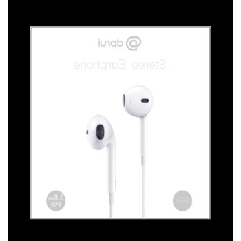 Handsfree Dprui SP04 3,5 жак /Бял/