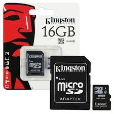 Kingston Memory MicroSD Card 16GB c адаптер UHS-I /CLASS 10/ Kingston Memory MicroSD Card 16GB c адаптер UHS-I /CLASS 10/