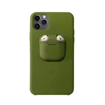 Калъф Airpods LSR / Зелен / за iPhone 11 PRO MAX 6.5
