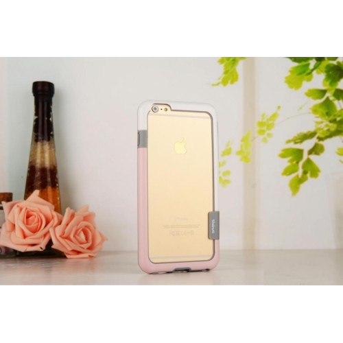 Bumper Wallnut /Бял-Розов/ за iPhone 7G / 8G 4.7