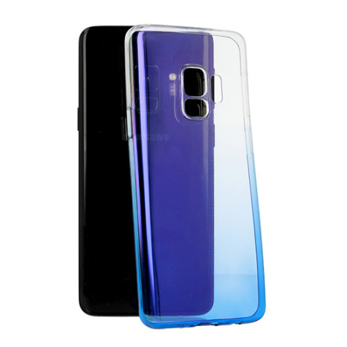 Калъф силикон OMBRE / прозрачен-Син / за Xiaomi Redmi Note 8