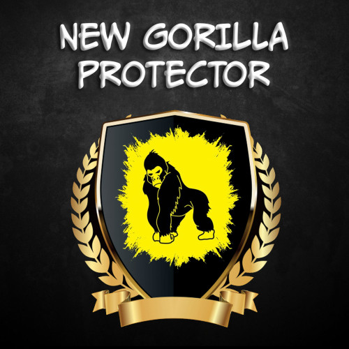 Full Glue NEW Gorilla Стъклен screen protector /Черен/ за Huawei Mate 10 Pro