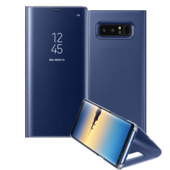 Калъф тефтер Clear View Cover NEW /Син/ за Huawei P40