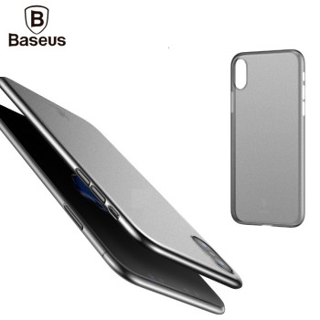 Калъф BASEUS WING case /черен-прозрачен/ за Samsung Note 10 (N970)