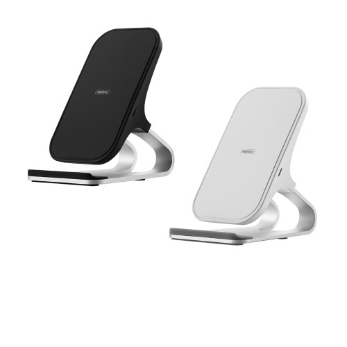 REMAX RP-W12 Стойка + Qi Wireless Безжично зареждане  /Бял/