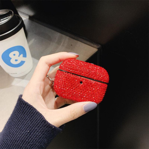 Калъф Crystal AirPods PRO /Червен/