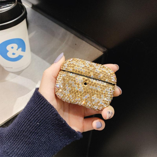 Калъф Crystal AirPods PRO /Розово Злато/