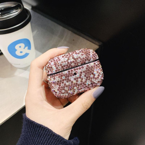 Калъф Crystal AirPods PRO /Лилав/