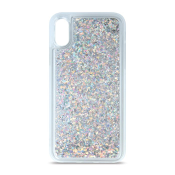 Калъф Liquid Sparkle / Сребърен / за Samsung A21s (A217F)