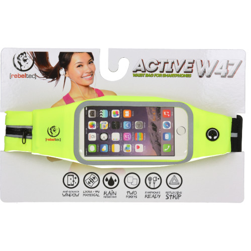 Универсален калъф Waist 6.2'' спорт за кръст /Жълт/
