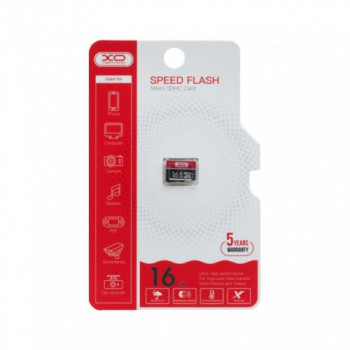 XO Memory MicroSD Card 16GB БЕЗ адаптер UHS  /CLASS 10/