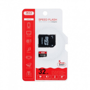 XO Memory MicroSD Card 32GB c адаптер UHS  /CLASS 10/